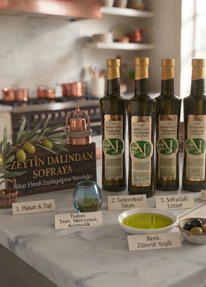 Zeytin Dalından Sofraya: Nihat Efendi Zeytinyağının Yolculuğu