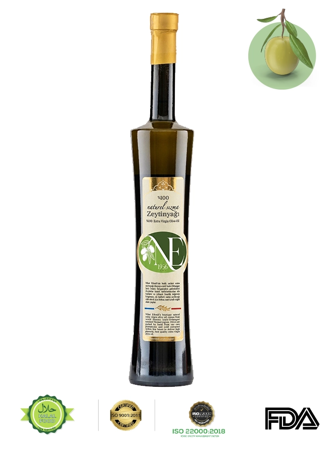 Natürel Sızma Zeytinyağı Özel Şişe 500 ml