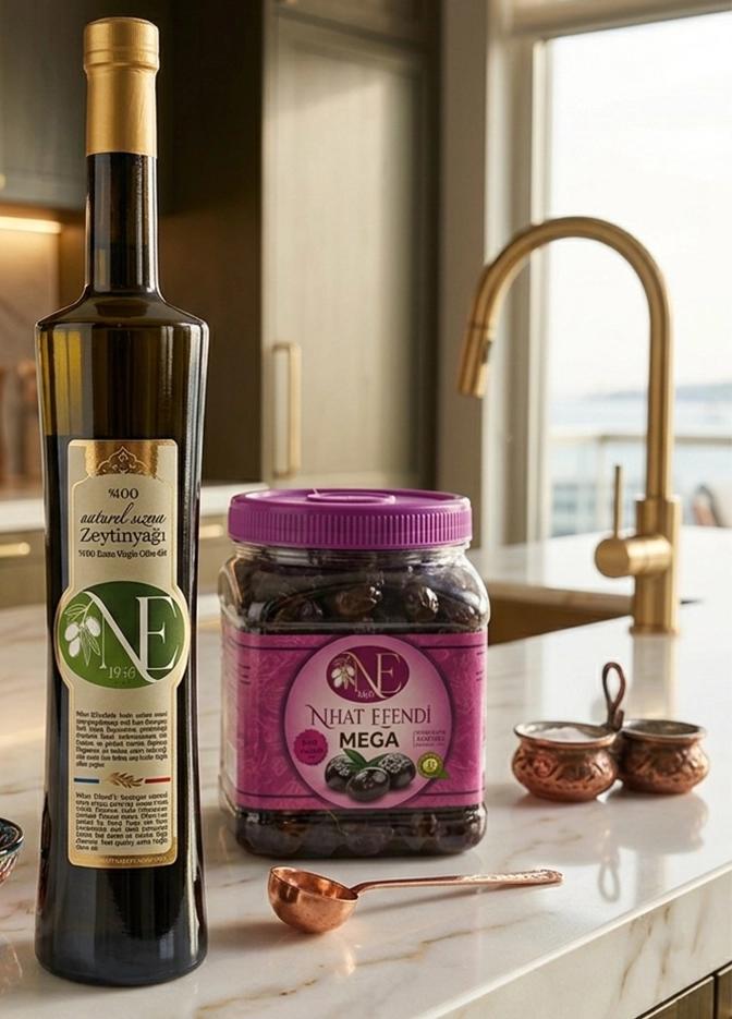 Mega Siyah Zeytin 1000 gr