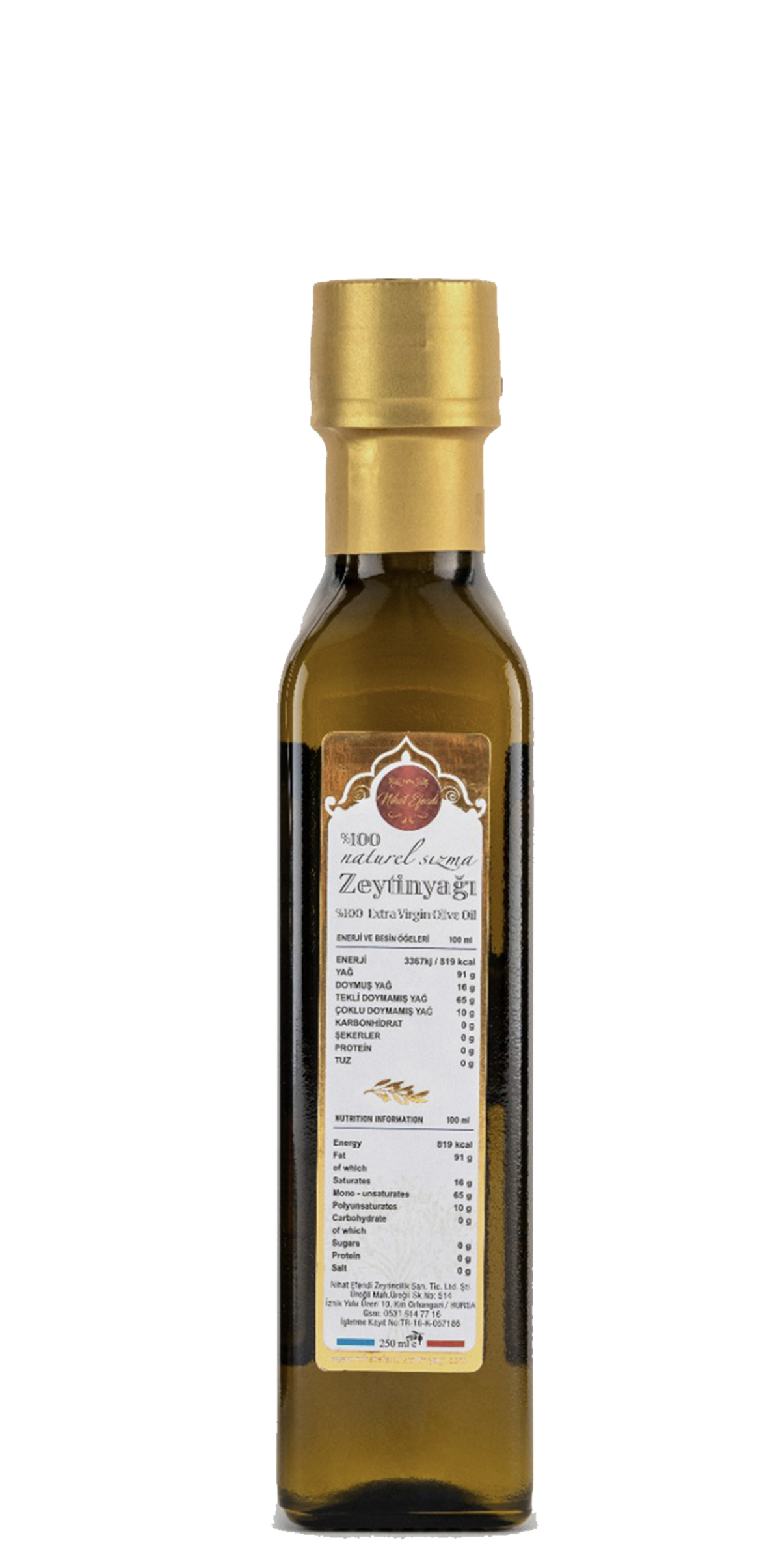 Natürel Sızma Zeytinyağı